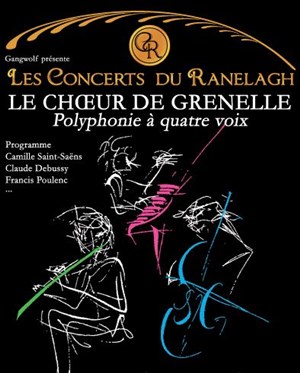 Affiche de Le choeur de grenelle, polyphonie à quatre voix