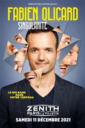 Affiche de Fabien Olicard dans Singularité