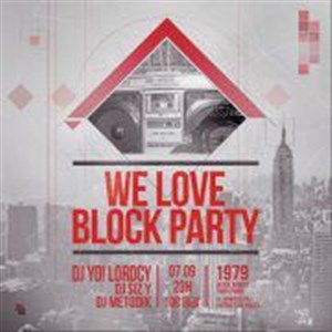 Affiche de We Love Block Party #2