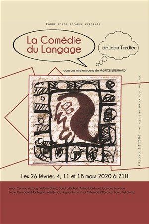 Affiche de La comédie du langage
