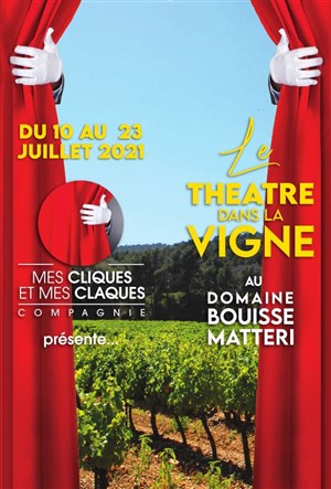 Affiche de Festival de théâtre dans la vigne