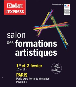Affiche de Salon de L'Etudiant des Formations Artistiques