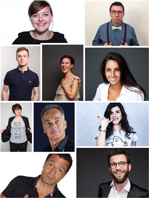 Affiche de Soirée de gala Rire en Seine - 10 ans 10 artistes