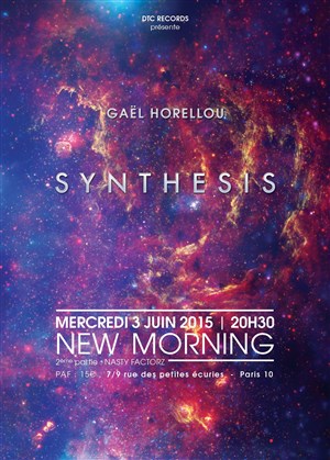 Affiche de Gaël Horellou Electronic Quartet | Synthesis