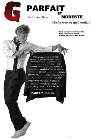 Affiche de Géremy Credeville dans G : parfait et modeste (enfin c'est ce qu'il croit)