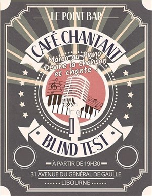 Affiche de Karaoké live / Blind test