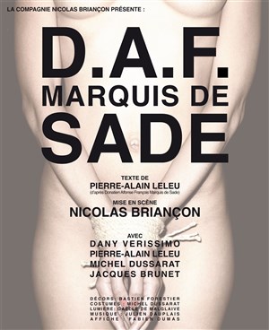 Affiche de D.A.F. Marquis de Sade