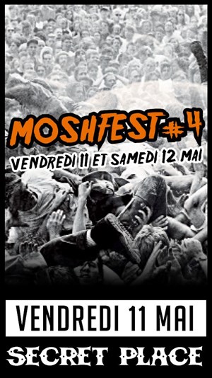 Affiche de Moshfest 4 | Putrid Offal, Boris Viande, Haut&Court, Venere, SickSide, Grossel