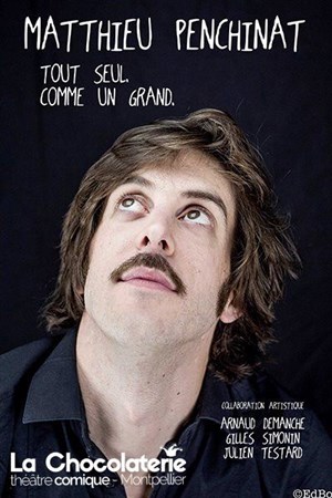 Affiche de Matthieu Penchinat dans Tout seul. Comme un grand