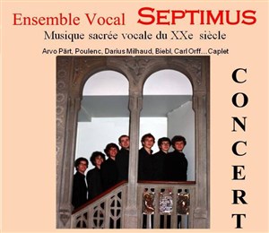 Affiche de Musique sacrée vocale du XXe siècle