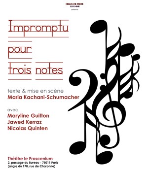 Affiche de Impromptu pour Trois Notes