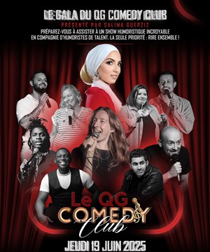 Affiche de Gala du QG Comedy Club