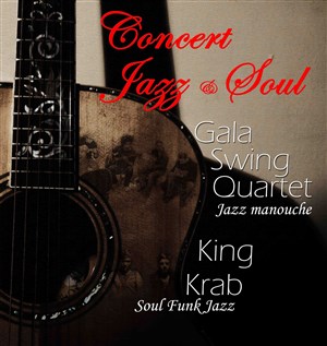 Affiche de Gala swing quartet + King krab