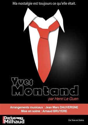 Affiche de Yves Montand par Henri Le Guen