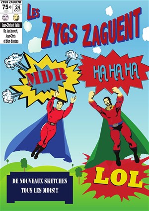 Affiche de Les zygs zaguent