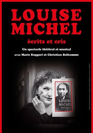 Affiche de Louise Michel, écrits et cris