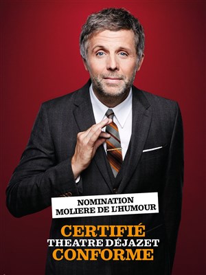 Affiche de Stéphane Guillon dans Certifié conforme