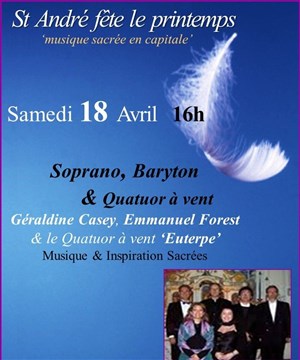 Affiche de Cantates & Gloria de Bach, Mozart, Fauré...