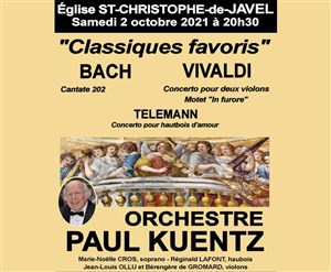 Affiche de Orchestre Paul Kuentz
