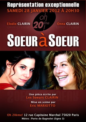 Affiche de Soeur à Soeur