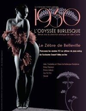 Affiche de 1930 l'Odyssée Burlesque