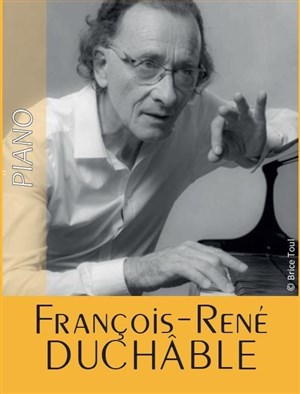 Affiche de Master Class publique de piano avec François-René Duchâble