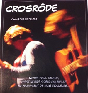 Affiche de Concert de David Cros