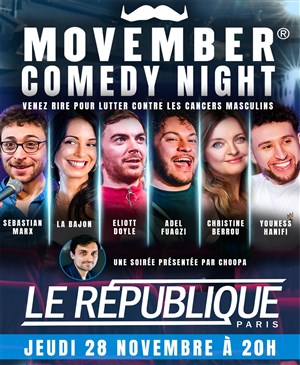 Affiche de Movember Comedy Night