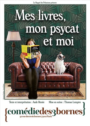 Affiche de Aude Renée dans Mes livres, mon psycat et moi