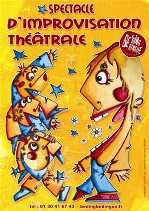 Affiche de Spectacle d'improvisation au profit du Telethon !