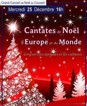 Affiche de Grand Concert de Noël du Couvent