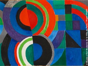 Affiche de Visite guidée : Sonia Delaunay : les couleurs de l'abstraction | par Hélène Klemenz