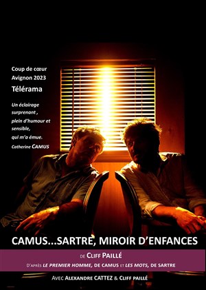 Affiche de Camus... Sartre, miroir d'enfances