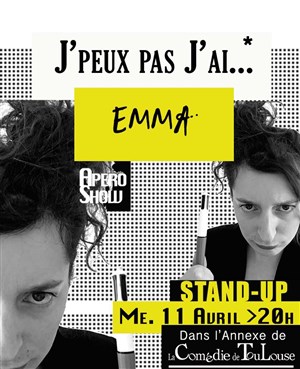 Affiche de J'peux pas j'ai... Emma