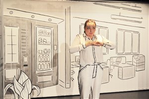 Affiche de Blandine Bonelli dans L'AnoMalie