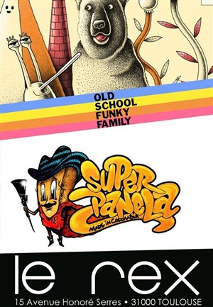 Affiche de Old School Funky Family & Super Panela