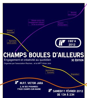 Affiche de Festival Champs boules d'ailleurs - Truand Hop Live