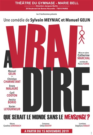 Affiche de A vrai dire