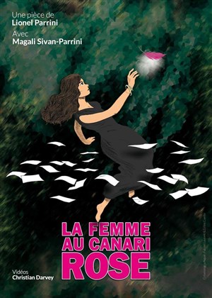 Affiche de La femme au canari rose