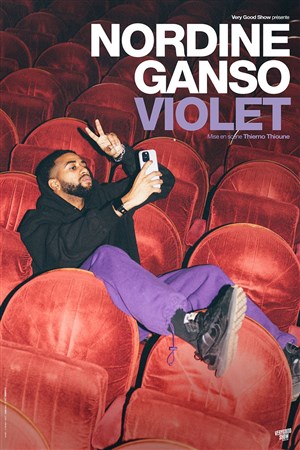 Affiche de Nordine Ganso dans Violet
