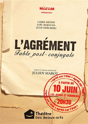 Affiche de L'Agrément