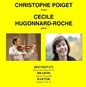 Affiche de Récital Violon Piano