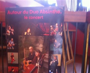 Affiche de Autour du duo d'absinthe