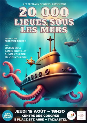 Affiche de 20 000 lieues sous les mers