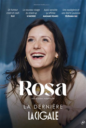 Affiche de Rosa Bursztein dans Rosa | La Dernière