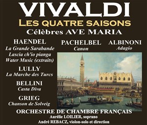 Affiche de Vivaldi / Schubert / Caccini / Albinoni / Haendel / Lully / Pachelbel / Bellini / Grieg