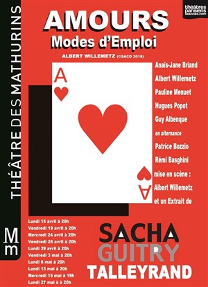 Affiche de Amours, mode d'emploi