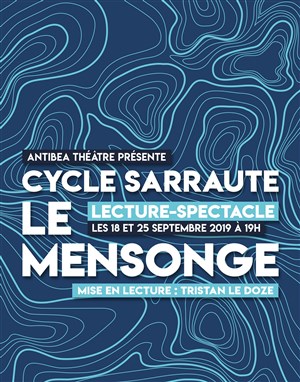 Affiche de Le mensonge (lecture-spectacle)