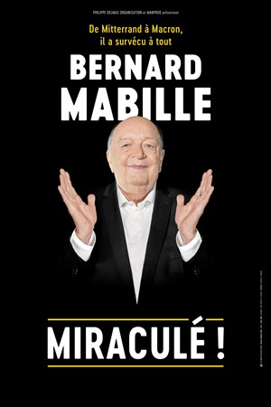 Affiche de Bernard Mabille dans Fini de Jouer !