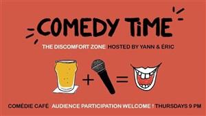 Affiche de Comedy Time Paris : Discomfort Zone